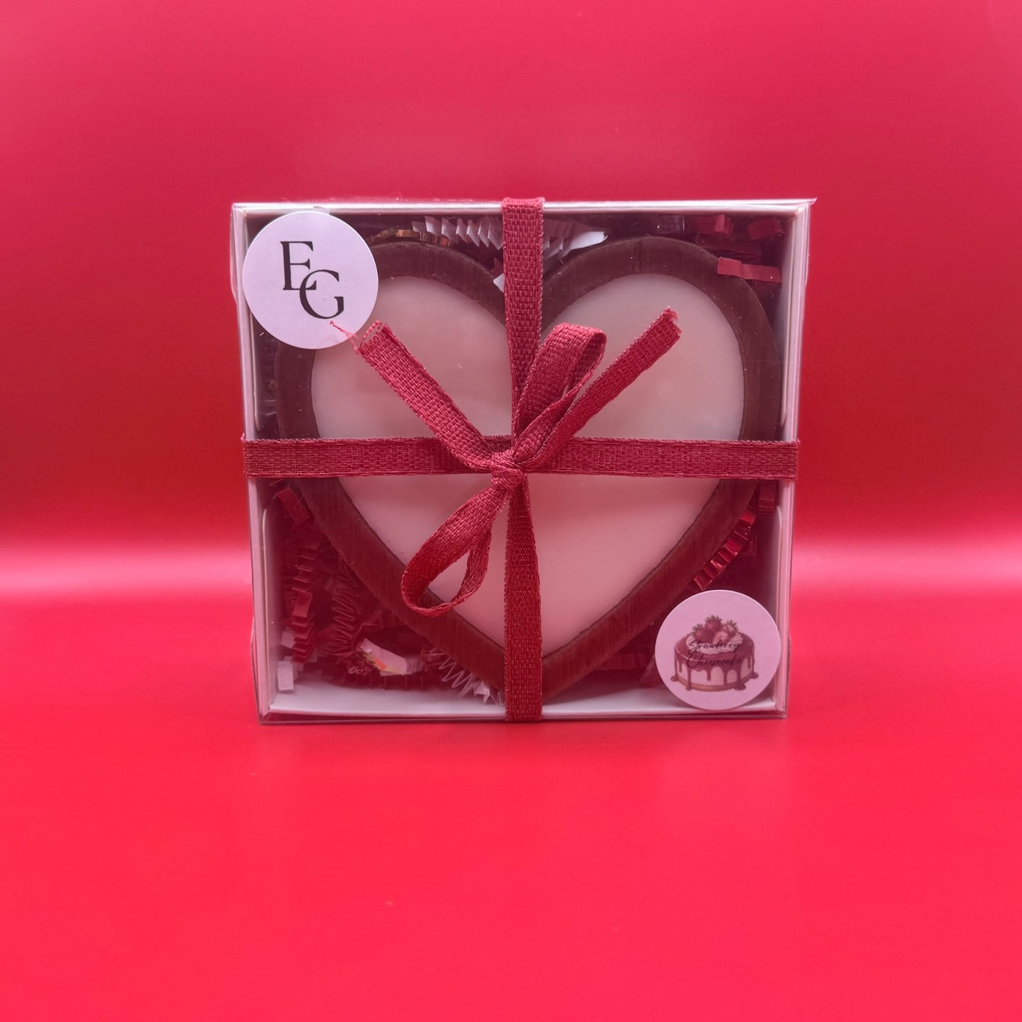 Handcrafted Mini Heart Candle