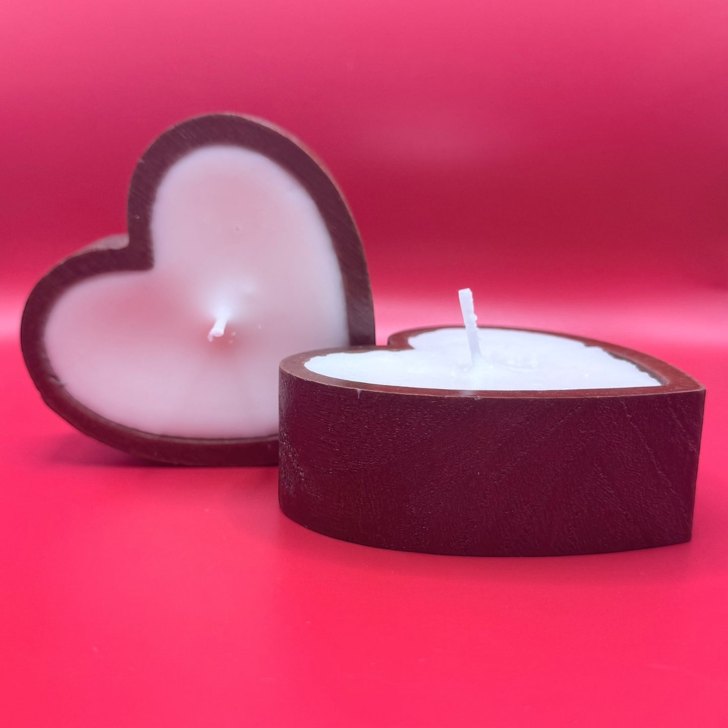 Handcrafted Mini Heart Candle